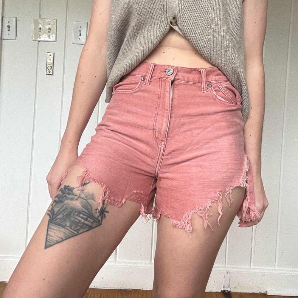 Bundle of American Eagle colored denim shorts